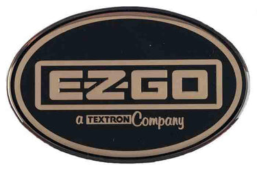 Oval Decal For ST Cowl with Gold E-Z-GO
